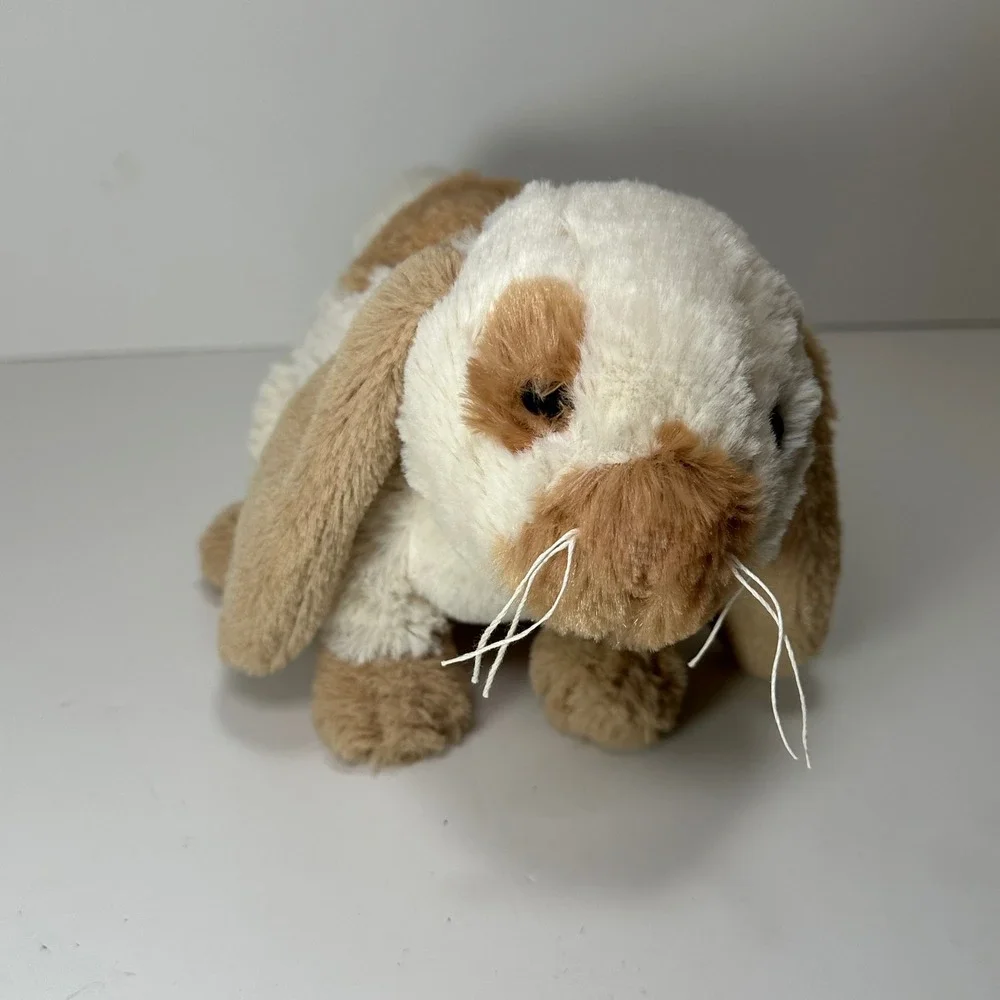 Ganz Webkinz Holland Lop Bunny Plush Stuffed Animal Tan White HM632 No Code Rare